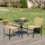 Deedra 2 - Person Patio Dining Set with Round Table