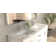 Badeloft Ramp 16.3'' Stone Rectangular Bathroom Sink with Overflow