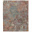 Foundry Abstract Area Rug in Blue/Red/Brown-1651896283