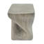 Table d'appoint Twist Shape, texture semblable au bois-616041439
