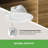 8'' LED Baffle Recessed Trim