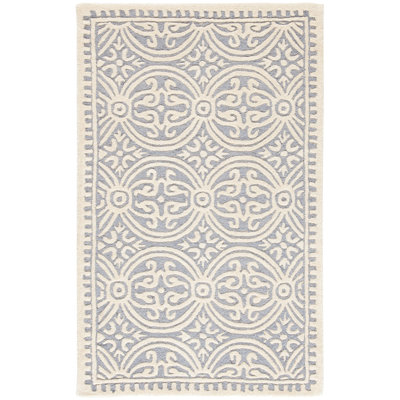 Sadik Hand Tufted Wool Geometric Rug