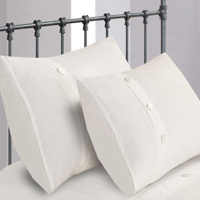 Amrah Polyester Solid Colour Duvet Cover Set