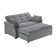 Serta Sabrina 73" Queen Rolled Arm Tufted Back Convertible Sleeper Sofa with Cushions