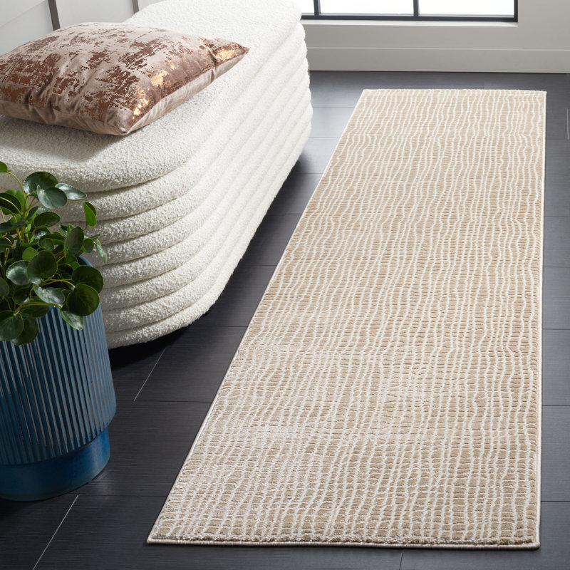 Devarian Performance Abstract Rug, Runner 2'3'' x 8'