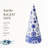Spode – Blue Italian – Spode Blue Italian Cone Shaped Topiary - 10 Inch - BlueWhite