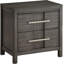 Table de chevet transitionnelle 1pc