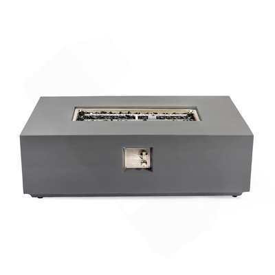 Concrete Propane Gas Fire Pit Table