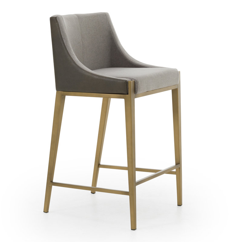 Sipra Upholstered Counter Stool, Counter Stool (27” Seat Height)