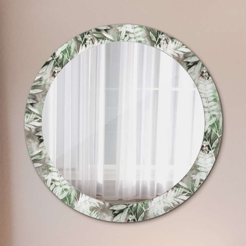 Huldar Glass Flat Wall Mirror