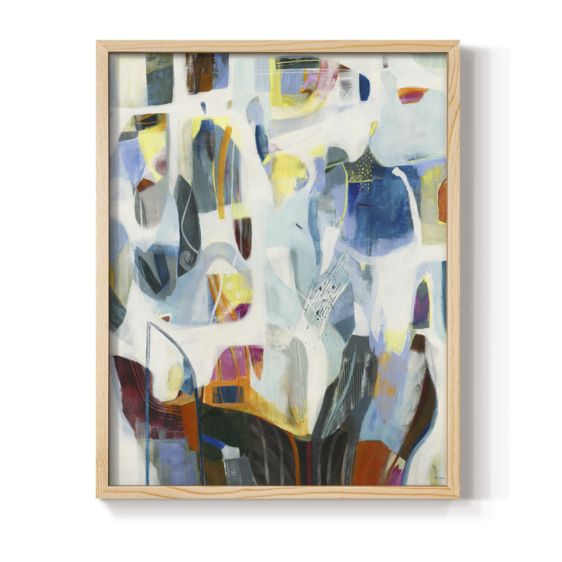 Open Verse Framed Print - Solid Wood, H 11 po x l 9 po, Naturel
