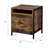 Chic Rustic Nightstand With Storage Options