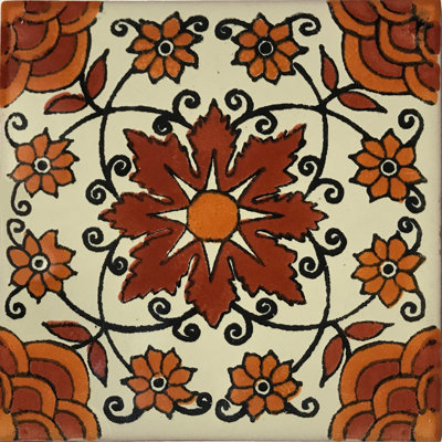 Carreau mexicain TalaMex Mori Talavera 6 pièces x 6 po 6 pièces