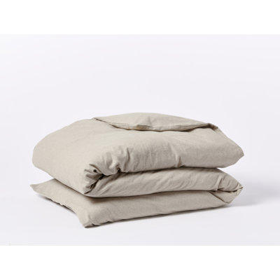 Cloud Brushed Organic Flannel Duvet Cover