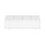 Buffet viennois de 62 po en blanc