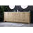 Soma 84'' Double Bathroom Vanity with Engineered Marble Top-1327918520