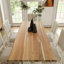 Comptoir Acacia Live Edge Butcher Block, plateau de table en bois massif de 1,5 po d'épaisseur-1722785747-1722785750