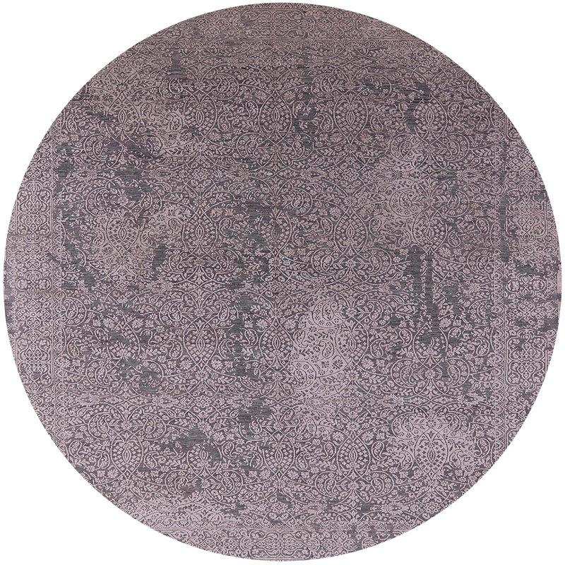 Oriental Indoor Rug, Round 4'
