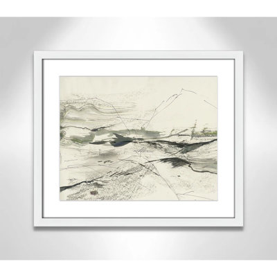 Green Sketches Print by PI Studio