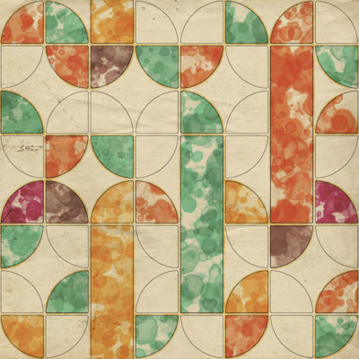 Forme géométrique de couleur III
