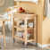 Andwele Solid Wood Kitchen Cart