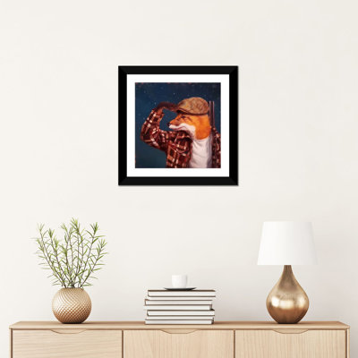 «Fox Hunt» par Lucia Heffernan, impression sur toile tendue sur châssis