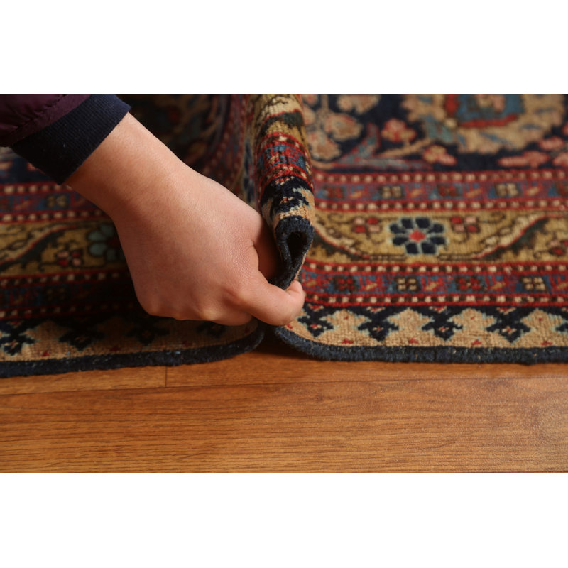 One-of-a-Kind 11'0" X 17'2" 1900s Wool Area Rug in Red