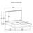 Kimpton Beige Oak Queen Wingback Bed