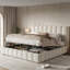 Metal Ottoman Storage Bed-1576415521