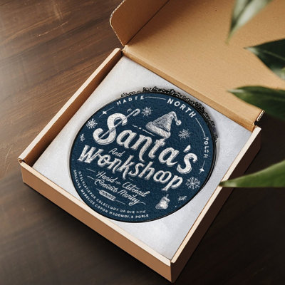 Pare-soleil vitrail pour atelier Santas