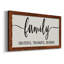«Family Grateful», art textuel sur toile-615247779