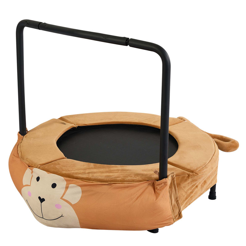Trampoline polyvalent pliable pour enfants pour un jeu sécuritaire et amusant