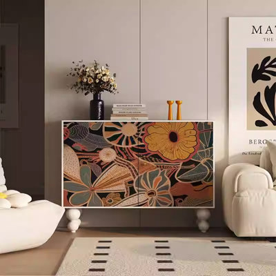 Armoire de rangement spacieuse avec cadre en bois de pin