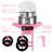 Electric Cotton Candy Machine - 980W Commercial Floss Maker