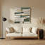 Hard Edge 95, art mural gris en métal-942869930