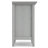 Amherst 24 Inch Solid Wood Traditional Bedside Table In Fog Grey (Set Of 2)-723107632
