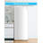 Commercial Cool 16.4 Cu. Ft. Convertible Freezer Refrigerator, Upright Fridge with Glass Shelves, Reversible Door, ENERGY STAR rated, Auto Defrost, CCUC1640GW, White-123564883