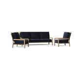 Hudson Outdoor 3 - Piece Conversation Set