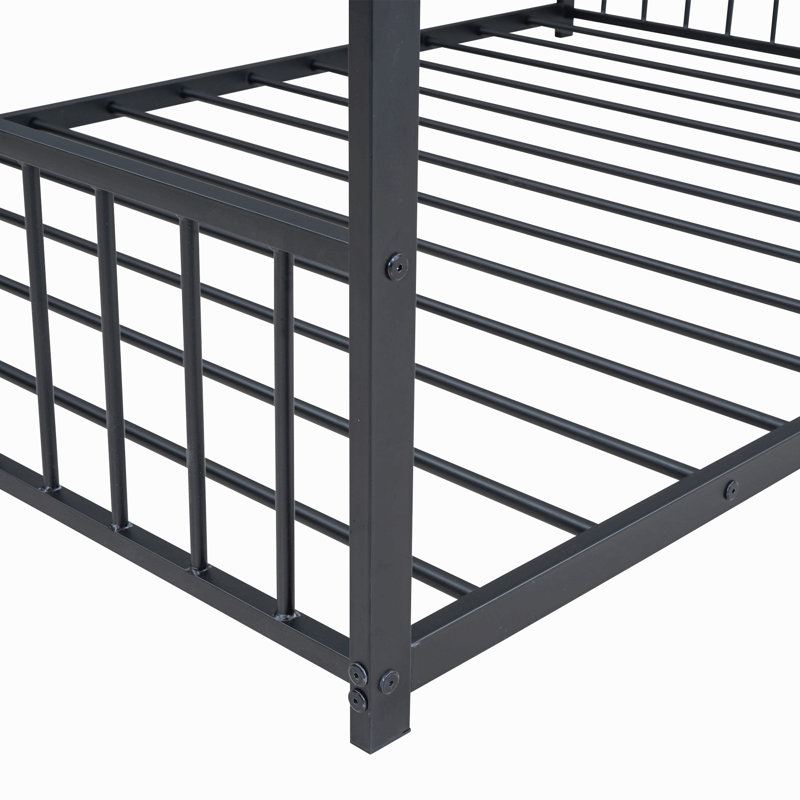 Lit double en métal, Black