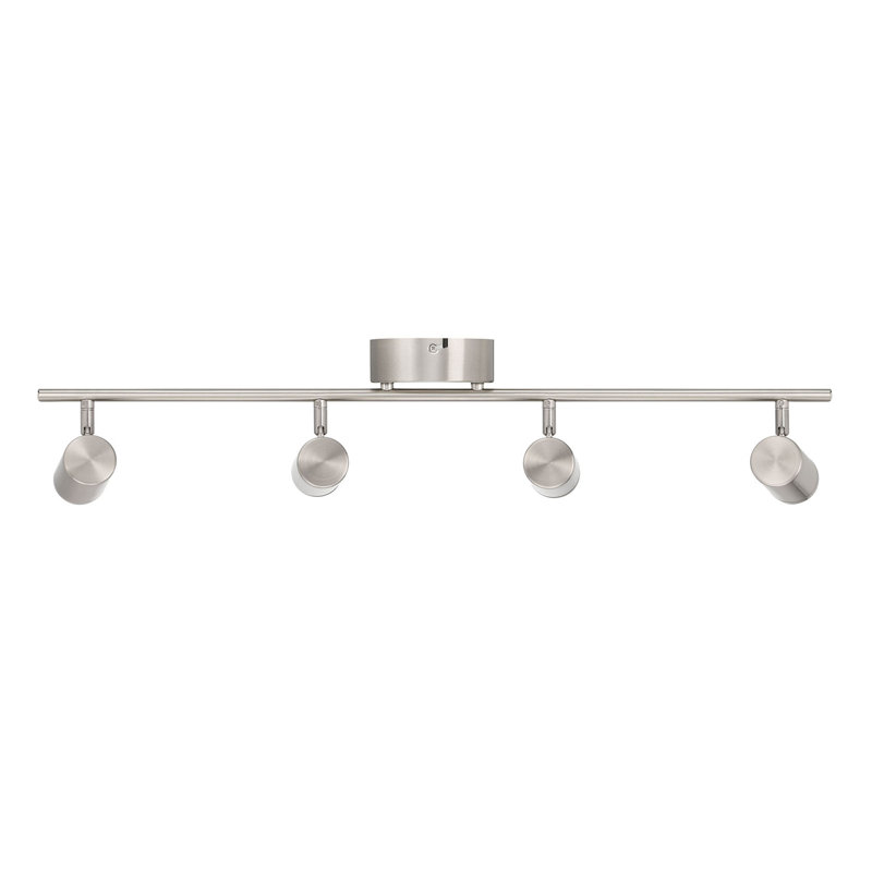 29.5'' 4 -Light Fixed Track Track Kit with Dimmable and Adjustable Head