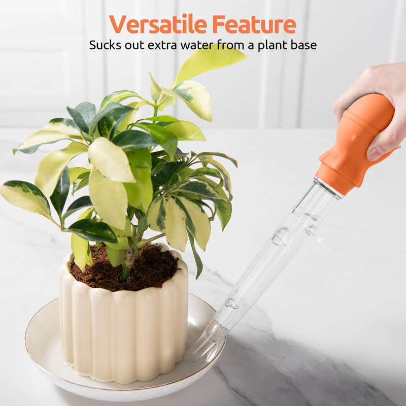 U-Taste 228,2 Turkey Dinde angulaire résistant à la chaleur 1,5 oz Tritan Bulter Baster avec brosse de nettoyage