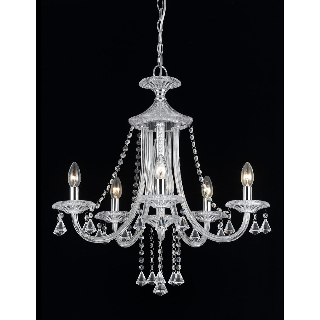 5 - Light Candle Style Chandelier