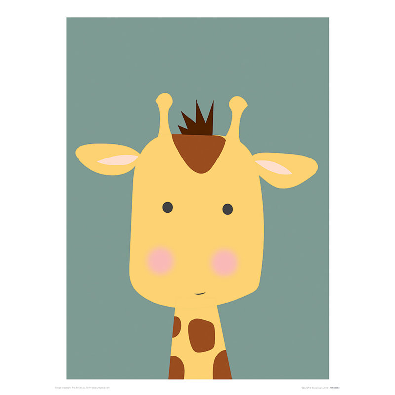 Gerald by Nicola Evans - No Frame Painting