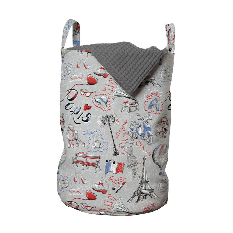Fabric Laundry Bag with Handles