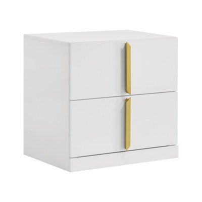 Moaaz 2-drawer Nightstand