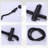All‑In‑One Shower System Kit-Wall Mounted Shower Faucet System with Rainfall Shower Head & 4‑Function Handheld