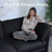 Cloud 78''  Oversized Modular Modern Loveseat Couch（2 Sets）-993112452