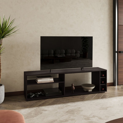 Tv Stand, 6 Shelves, 60" TV Capacity, TV Stand