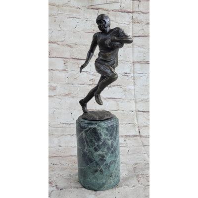 Sculpture de joueur de football NFL