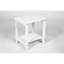 3 chaises pliantes blanches. Profitez d'une assise spacieuse. Montage facile. Blanches avec table d'appoint. Assise large et confortable. Résistantes aux intempéries. Installation facile.